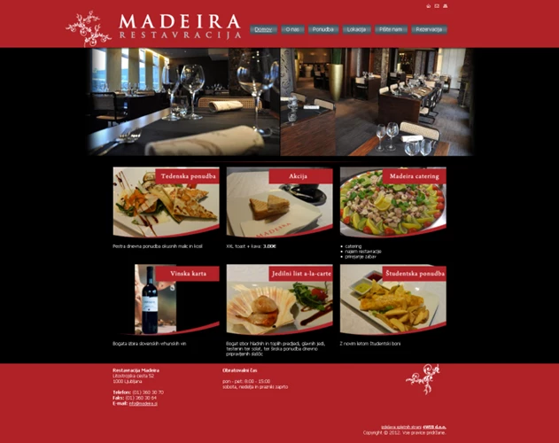 Restavracija Madeira